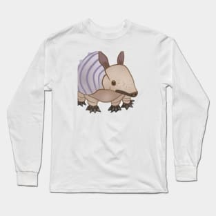 Cute Armadillo Drawing Long Sleeve T-Shirt